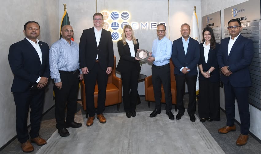 Hohenstein Group delegation meets BGMEA President to explore collaboration 