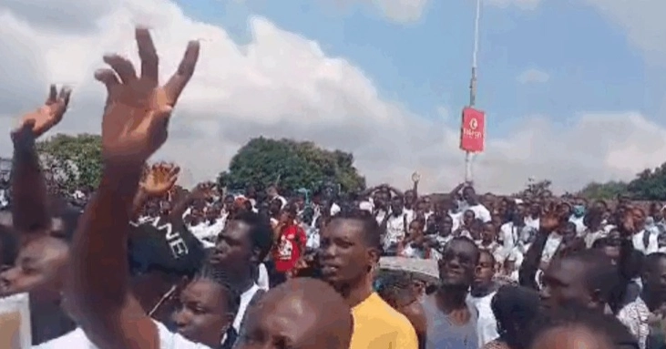 Stampede at army recruitment event kills 6 in Ghana