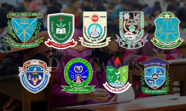 Cluster admission test of 9 agricultural universities on Jan 3