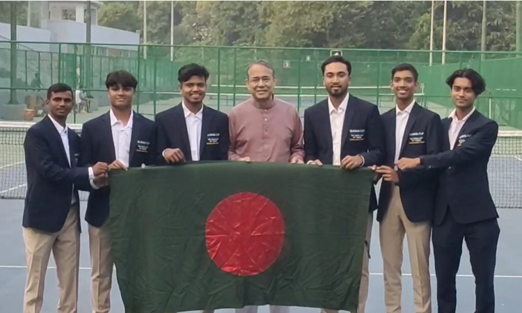 Six-member tennis team to depart for Bahrain tomorrow 