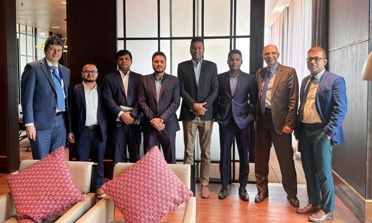 NCP leaders meet IMF mission team for policy discussion