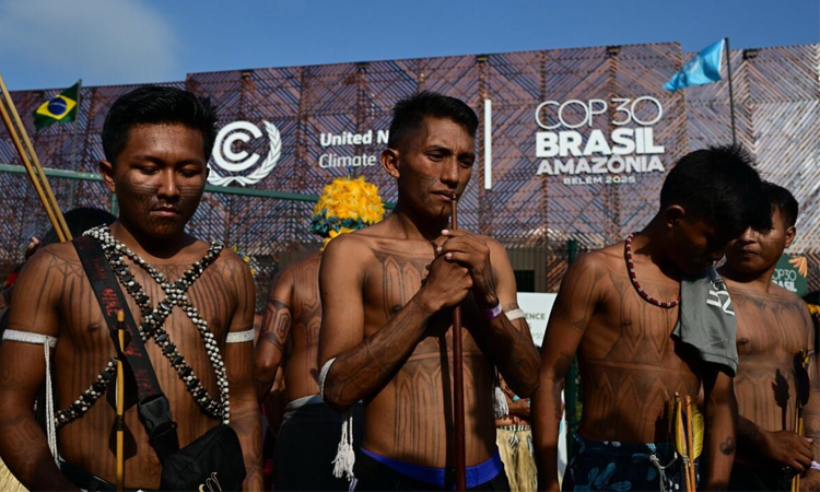Indigenous protesters disrupt UN climate summit again