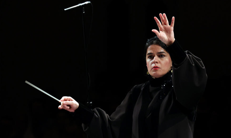 Iran's first woman orchestra conductor inspires