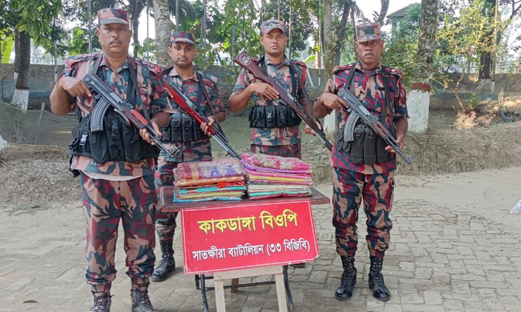 BGB seizes huge Indian smuggled goods from border areas