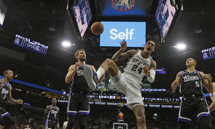 No Wemby, no Castle, no problem as NBA Spurs rip Kings