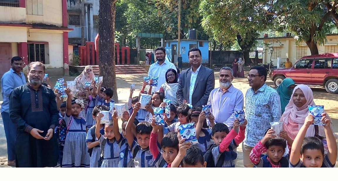 'Mid-Day Meal' launched in Sherpur's govt primary schools