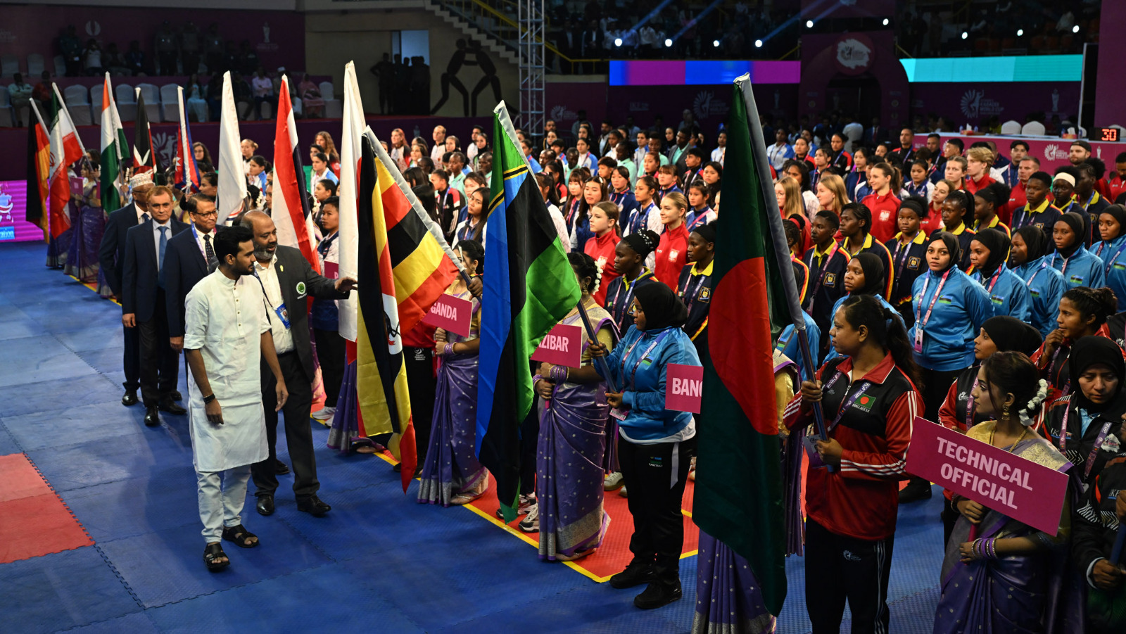 Women’s Kabaddi World Cup inaugurated through colorful ceremony