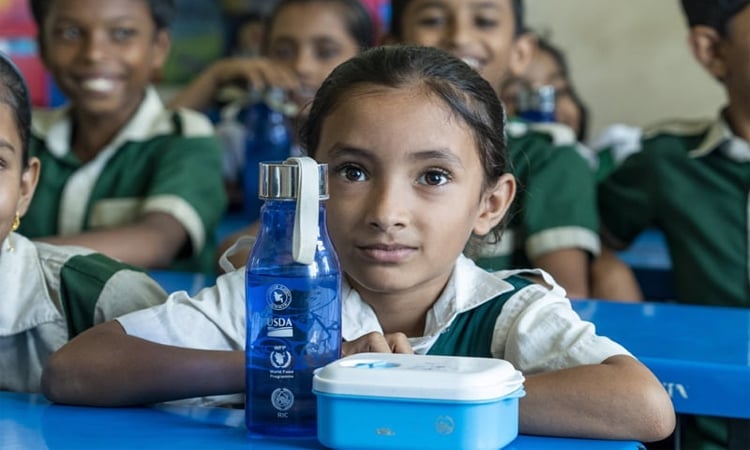 School feeding in selected primary schools begins