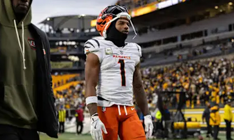 Bengals' Chase banned for one game over spitting incident