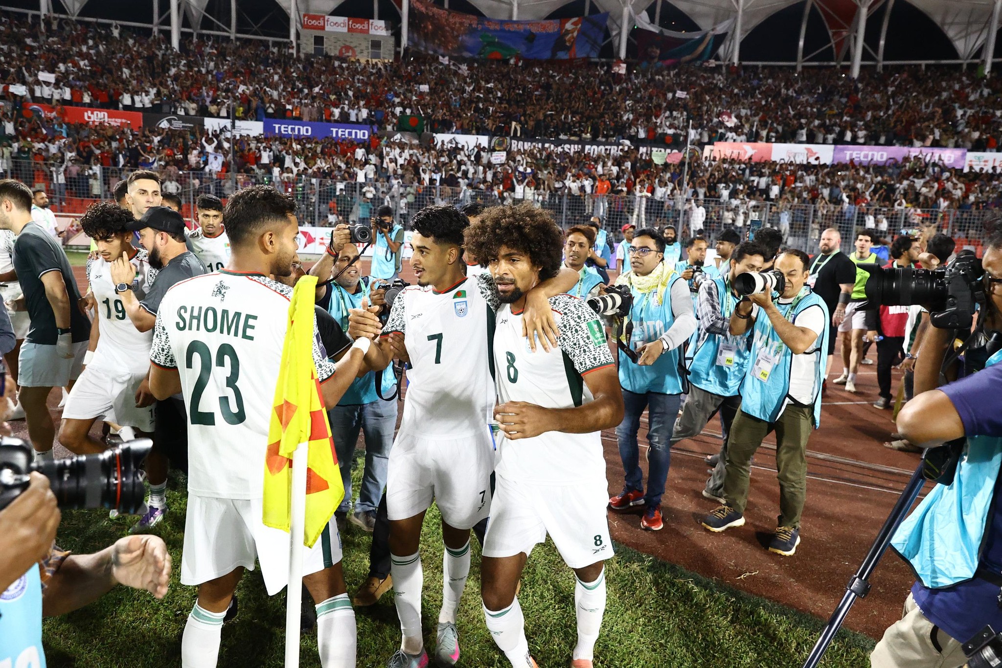 Bangladesh take 1-0 lead against India in 1st half 