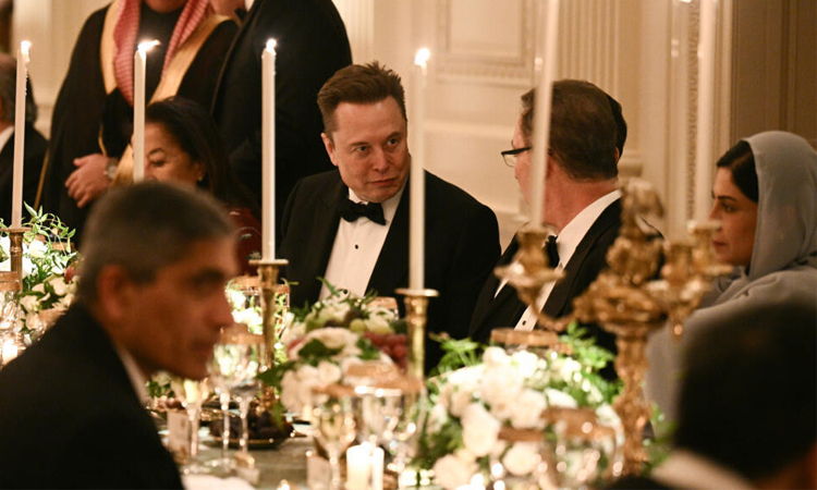 Ronaldo and Musk attend Trump's dinner with Saudi prince
