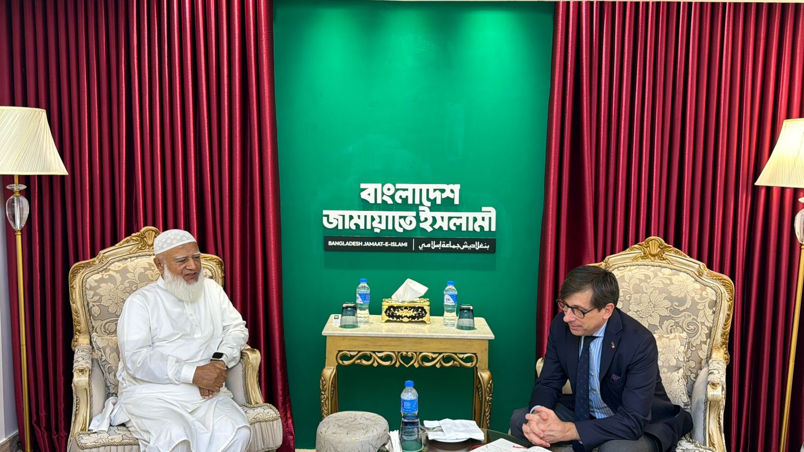 French Ambassador meets Jamaat Ameer