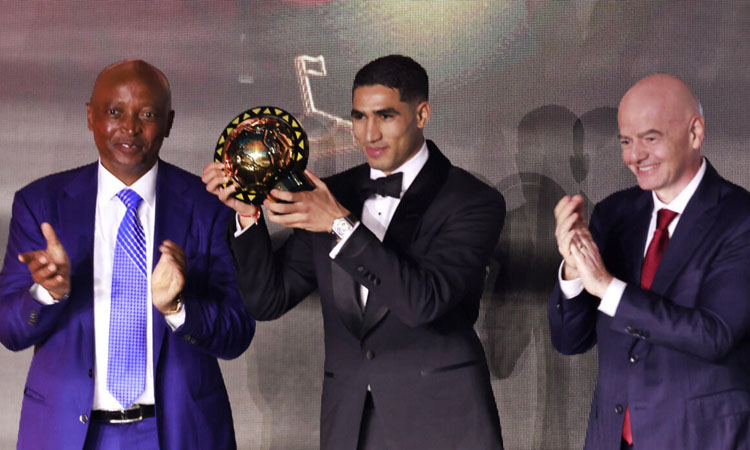 PSG's Hakimi voted African player of the year