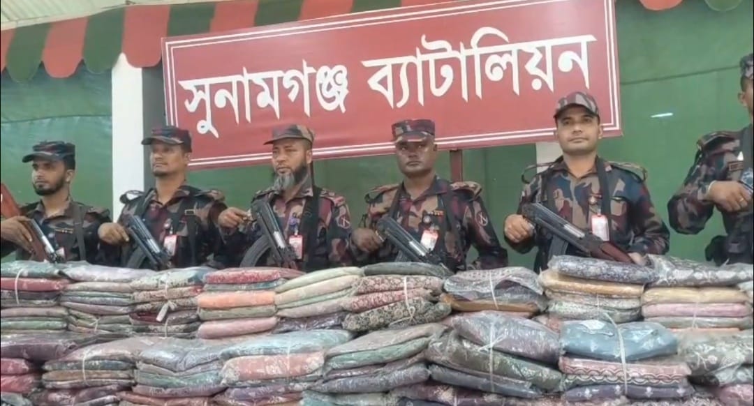 Smuggled goods worth Tk 1.5 crore seized in Sunamganj