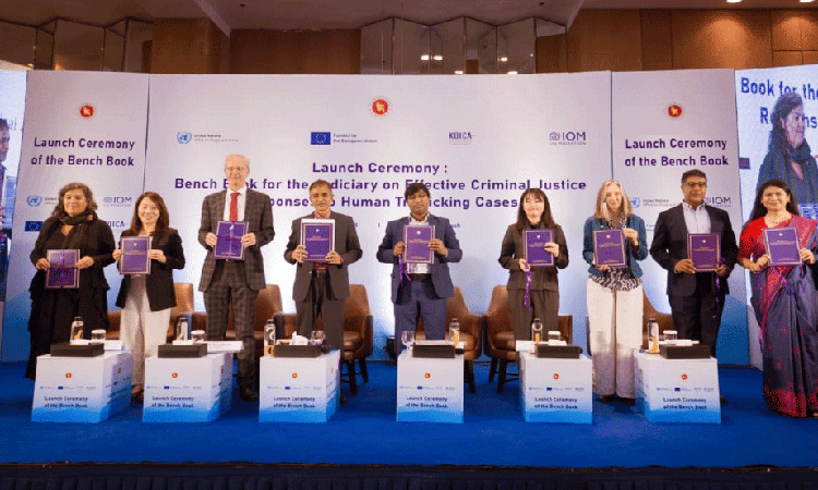 Bangladesh launches bench book to strengthen judicial response to human trafficking