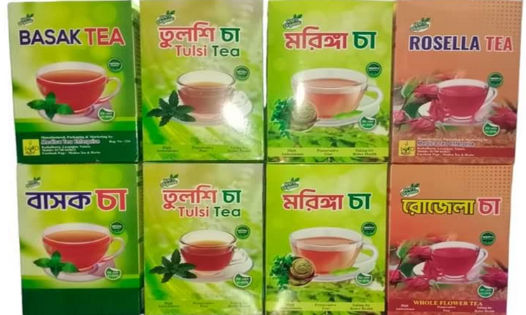 Colorful medicinal flower tea gains popularity in Natore 