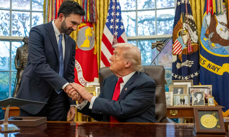 Leftist NY mayor-elect and Trump make nice in White House love-in