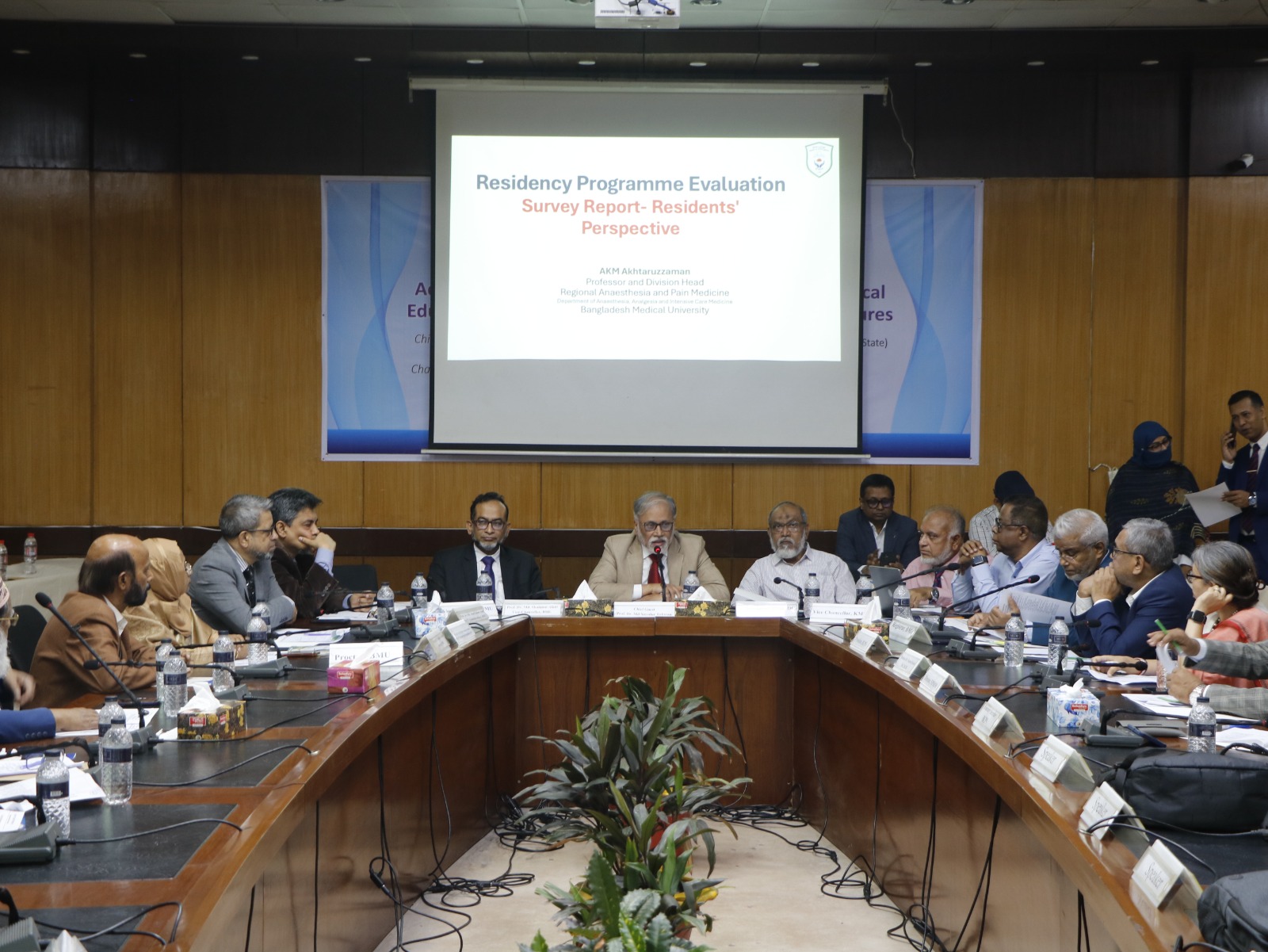Roundtable on developing postgraduate residency prog held at BMU
