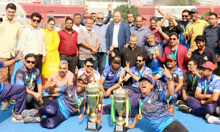 Channel 24 emerge champions in Media Cup cricket