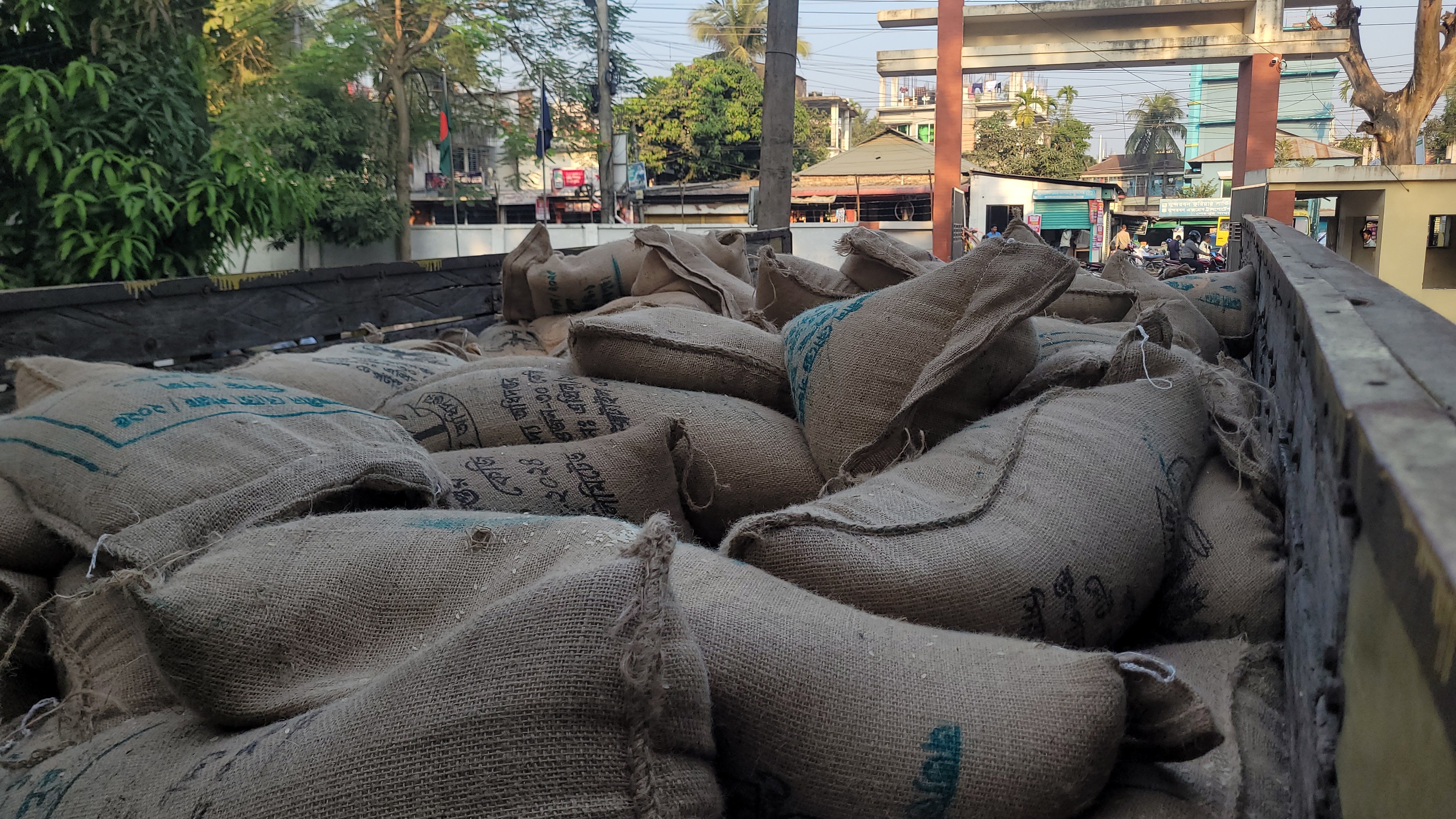 Illegally stored 248 sacks of TCB rice seized in Sherpur, One arrested