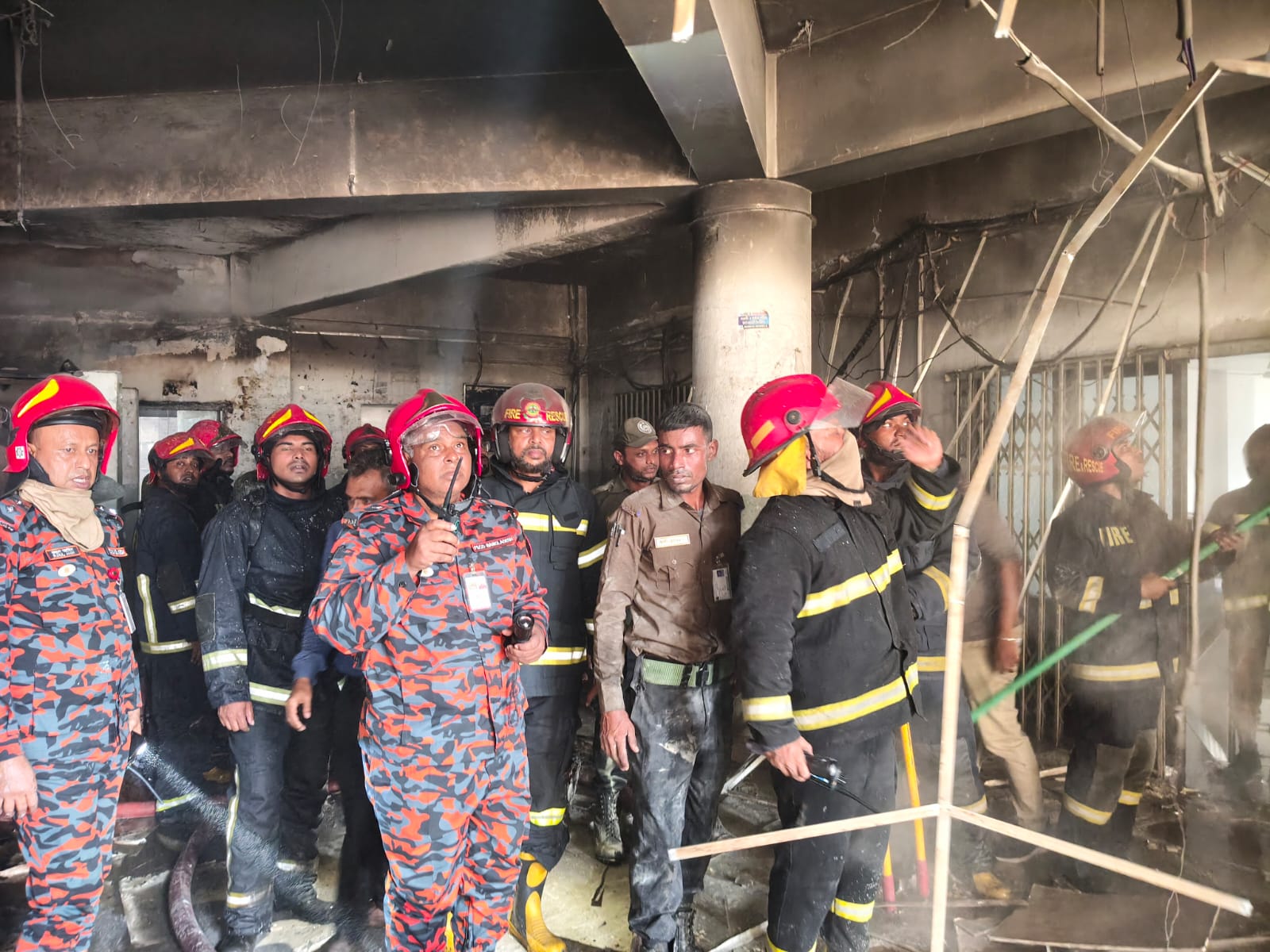 Fire at BMU doused in minutes  