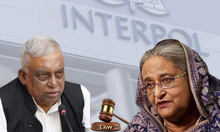 Interpol notice under process against Sheikh Hasina, Kamal 