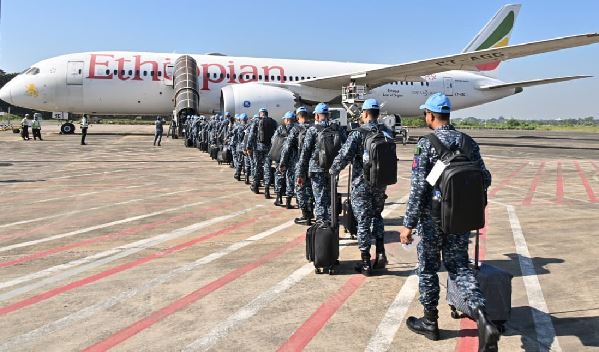 85 Navy personnel leave Ctg for UN mission in Lebanon