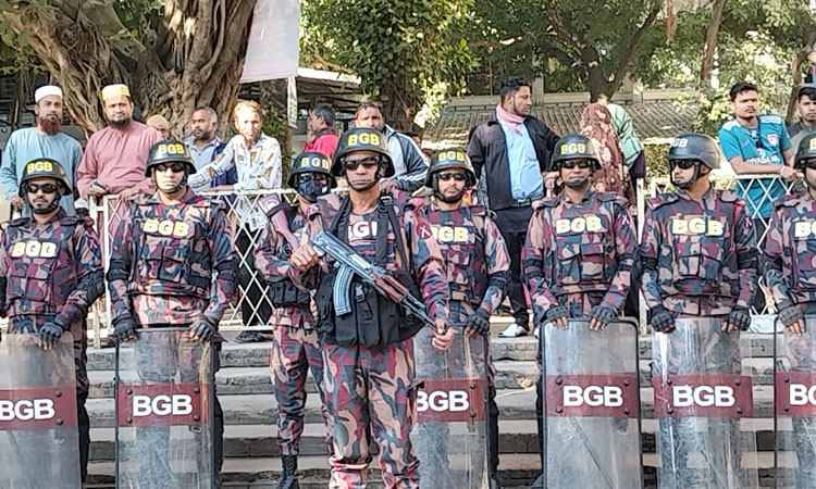 BGB deployed in court area ahead of Hasina plot-scam verdict