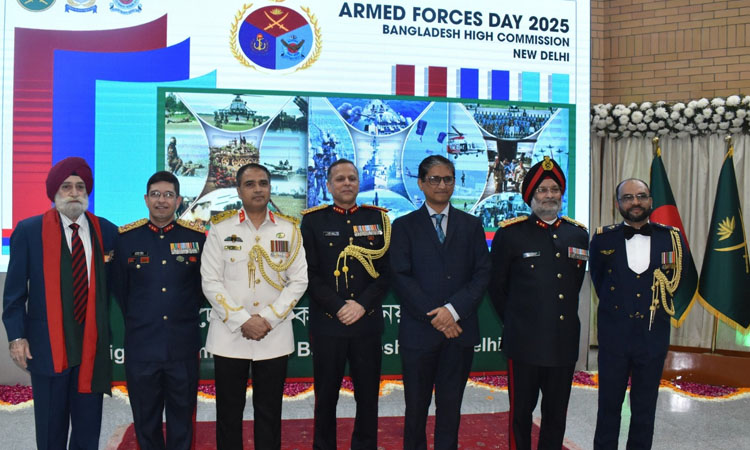 Bangladesh mission in Delhi marks Armed Forces Day
