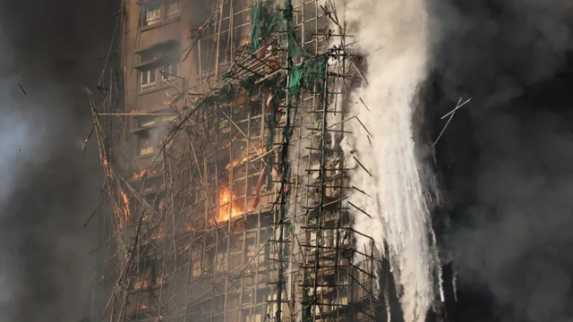 Hong Kong's deadliest blaze in decades kills at least 94, scores missing