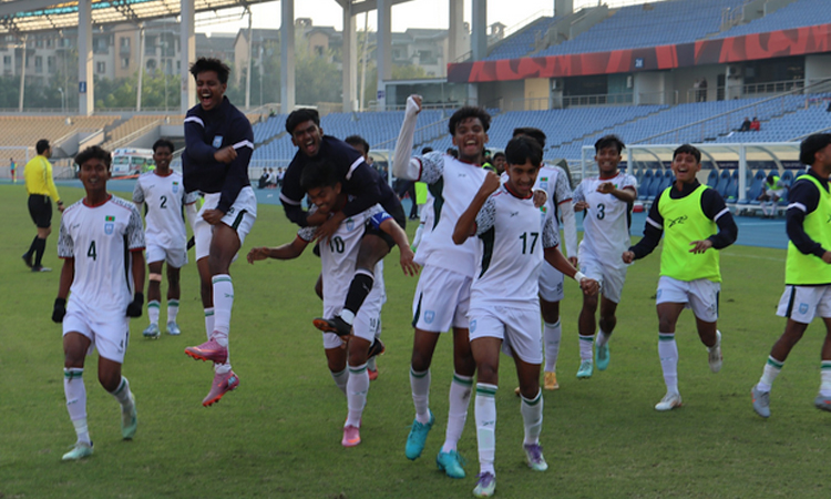 Bangladesh beat Bahrain 2-1 in AFC U-17 Asian Cup qualifiers
