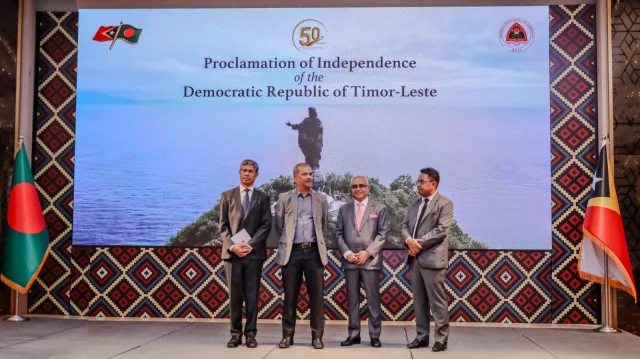 50th anniversary of proclamation of independence of Timor-Leste celebrated 