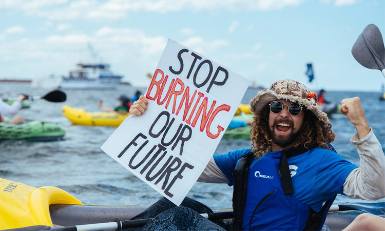 Australia arrests dozens in coal port protest