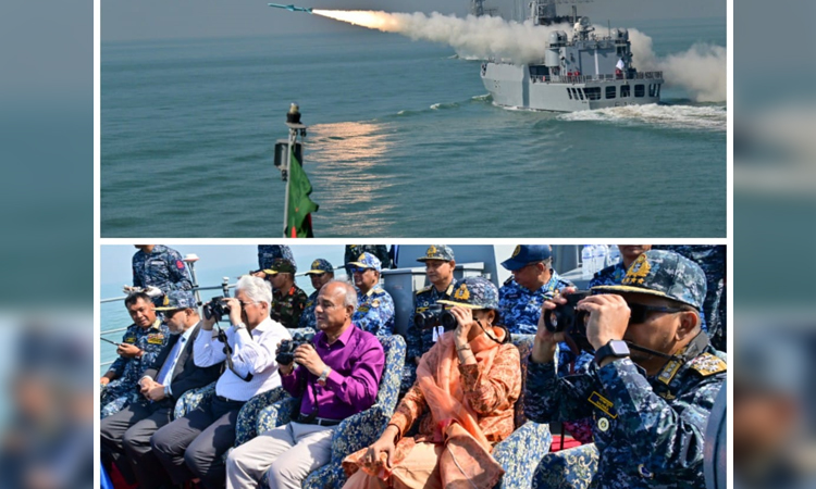 Navy concludes annual exercise with successful missile firing in Bay