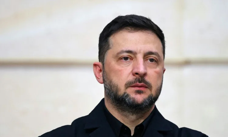 Zelensky meets Macron to shore up support for Ukraine as Trump optimistic