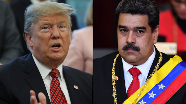 Trump holds Venezuela meeting as Maduro rejects 'slave's peace'