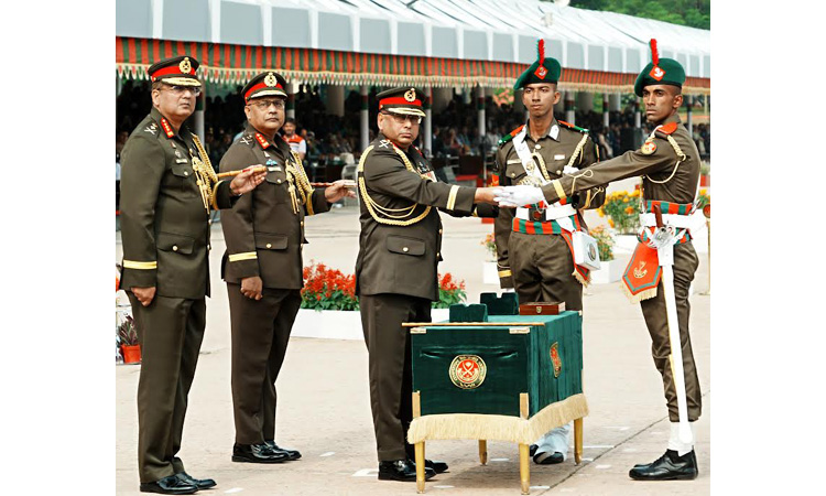 Army chief for developing army as a professional force 