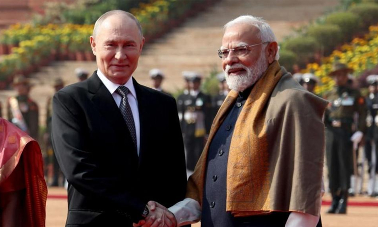 India's Modi and Russia's Putin talk defence, trade and Ukraine