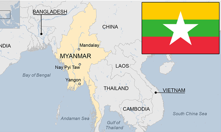 Myanmar junta hunts 10 for anti-election protest