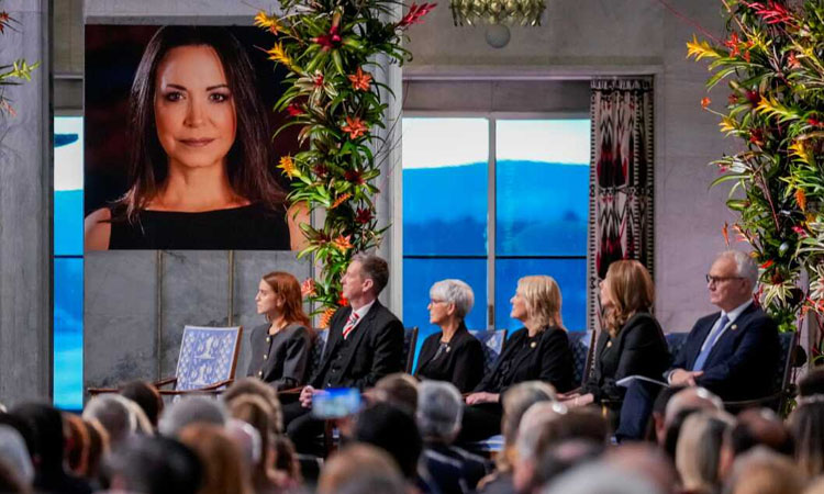 Venezuelan opposition leader Machado arrived in Oslo: Nobel committee