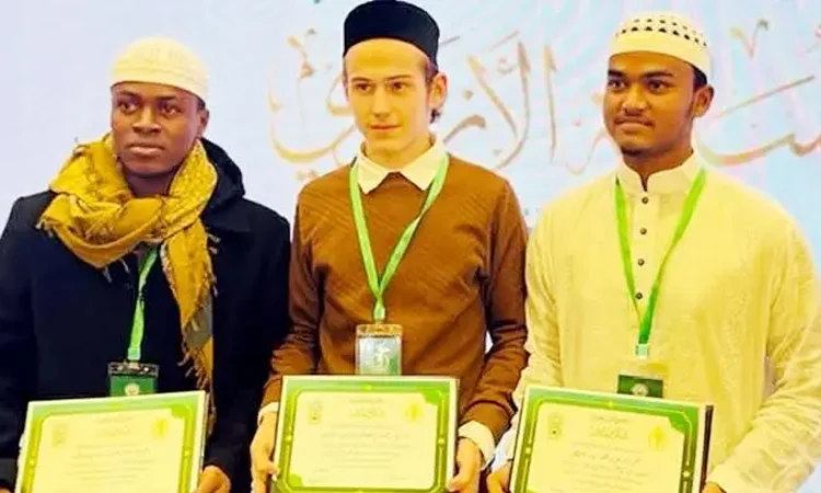 Bangladeshi Hafez Anas becomes world champion in Hifzul Quran competition