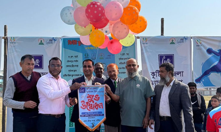 Kushtia district handball league begins 