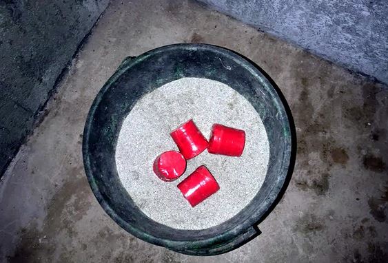 RAB-13 recovers 4 cocktail-like explosives in Gaibandha