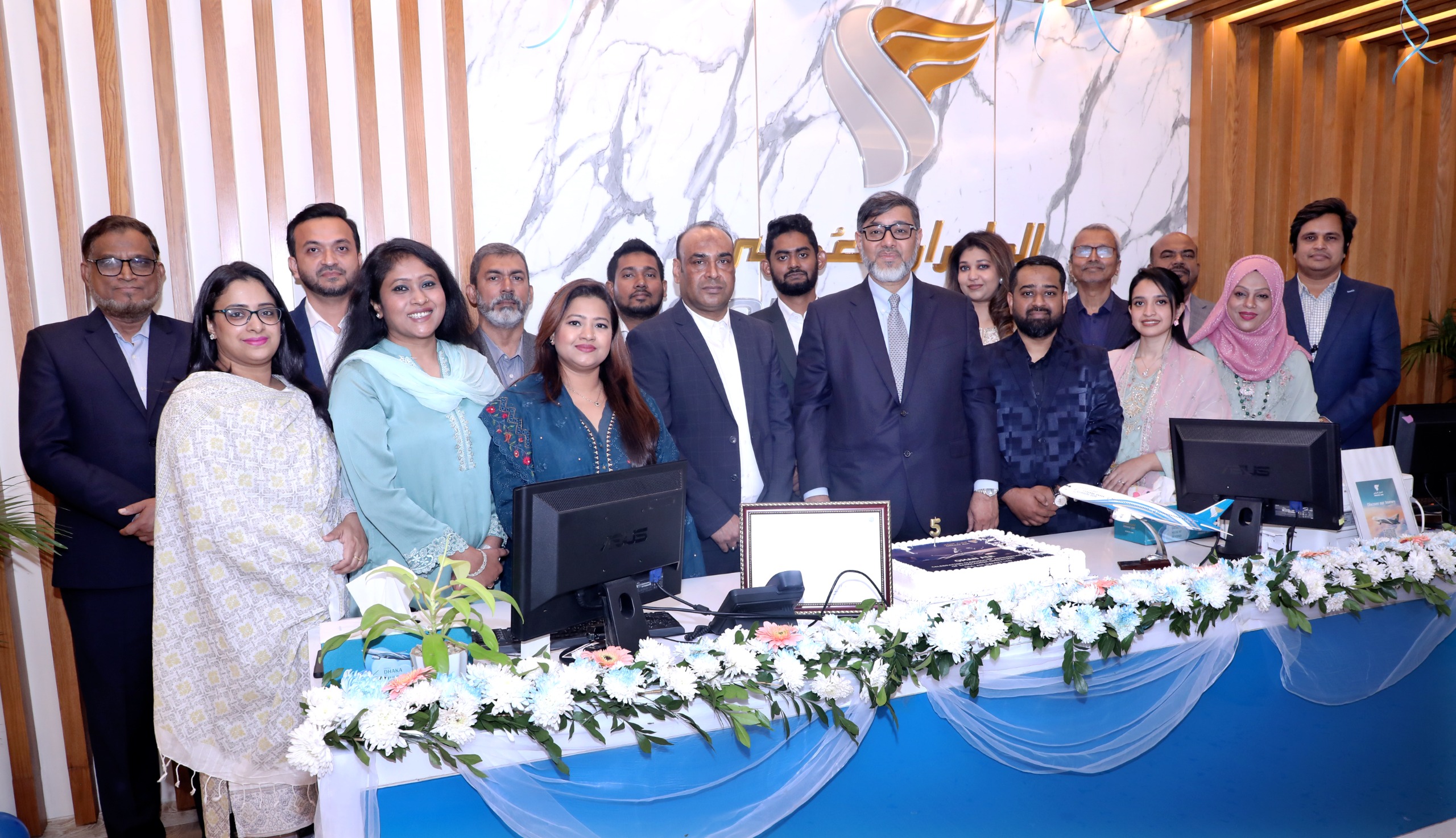 Oman Air celebrates five years in Bangladesh