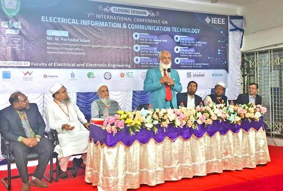3 day int’l conference ‘EICT 2025’ ends at KUET