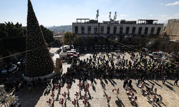 Bethlehem celebrates first festive Christmas since Gaza war