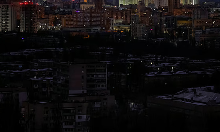 Russian strikes cut power to more than 1 mn homes in Kyiv region