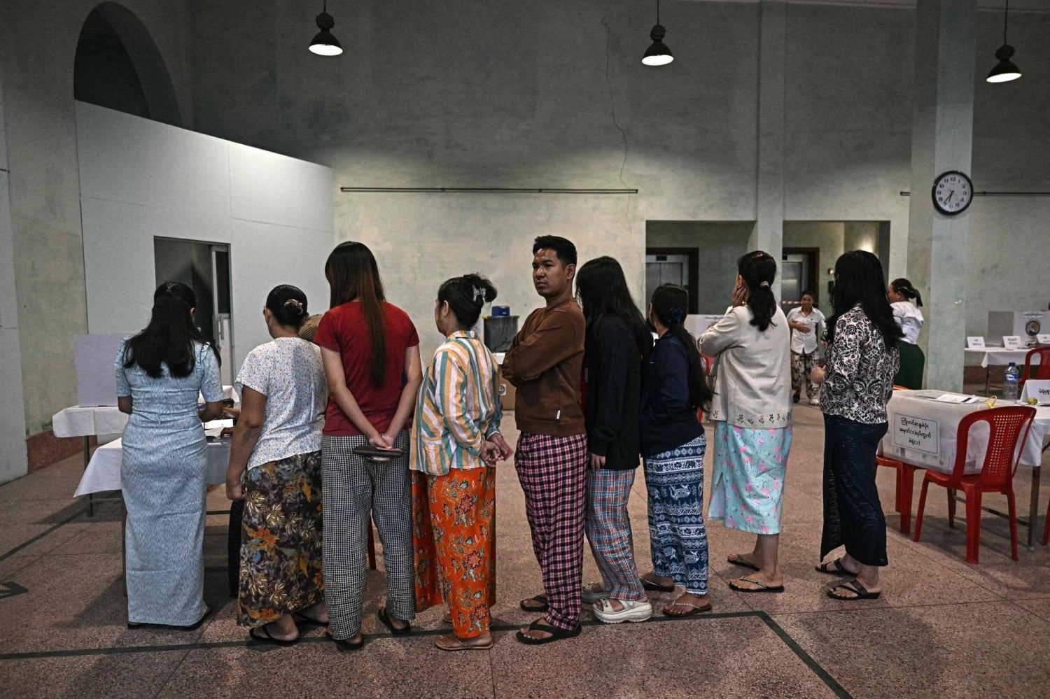 Polls close in first round of Myanmar's junta-run election: AFP