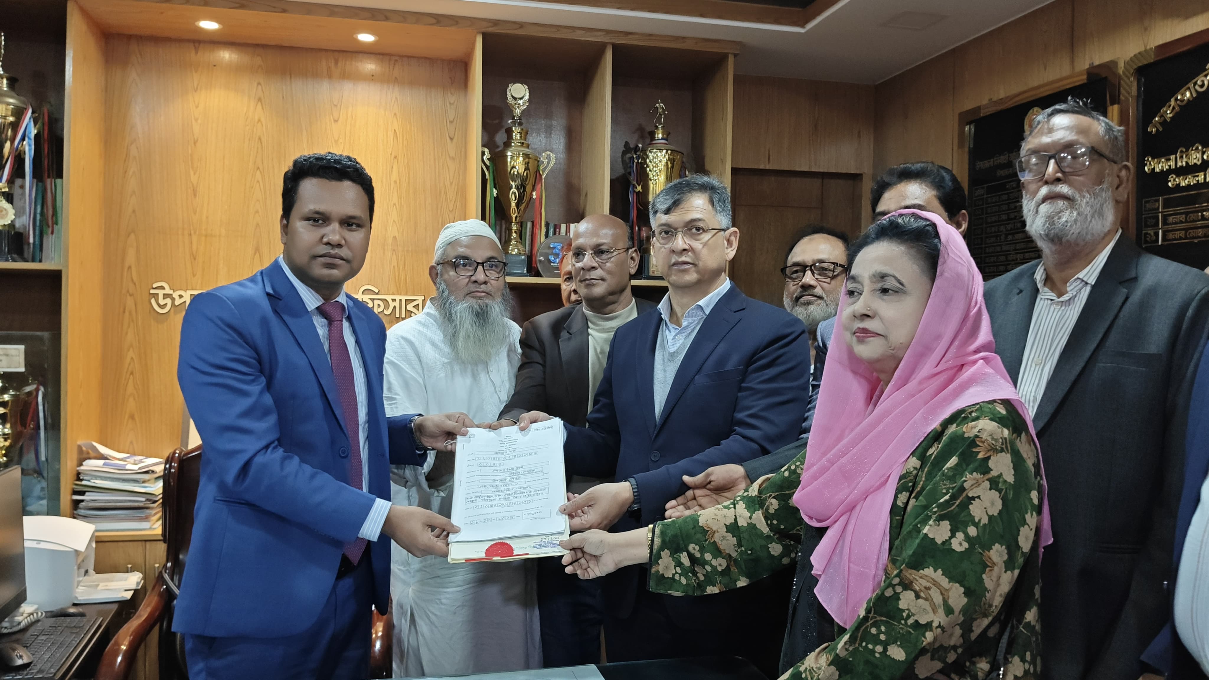 BNP leader Salahuddin Ahmed submits nomination paper in Cox’s Bazar
