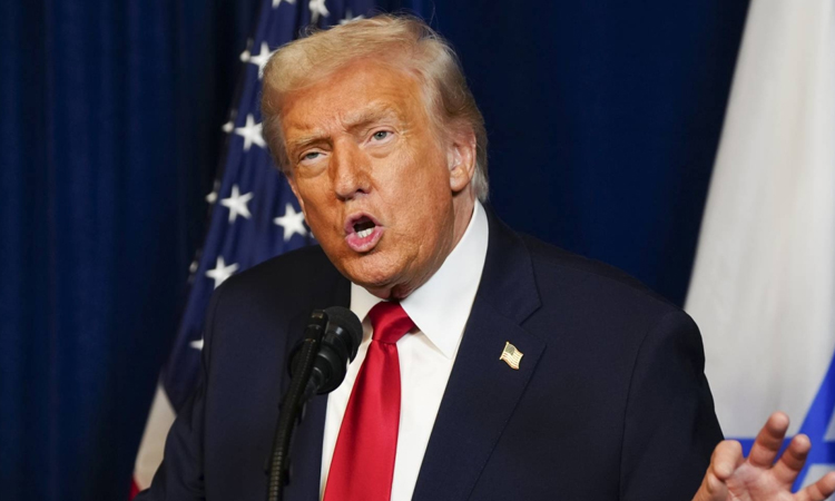 Trump says US hit dock for Venezuela drug boats